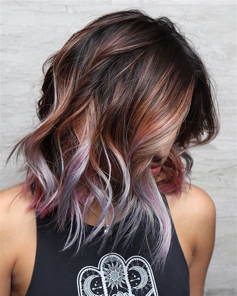 52 Short Balayage Ombre Hair Color Trends 2019
