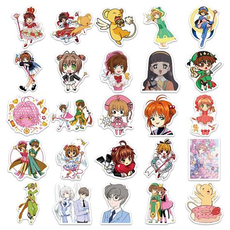 50 Cardcaptor Sakura Graffiti Stickers Pegatinas Anime Etsy