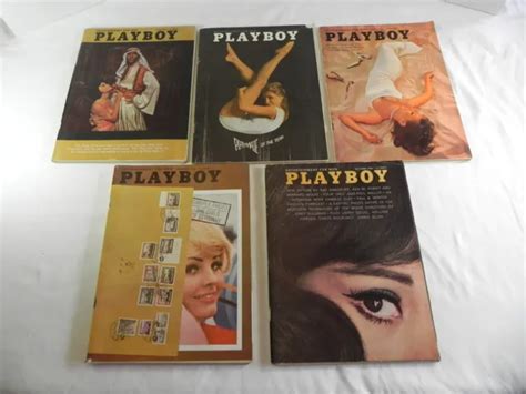 VINTAGE PLAYBOY MAGAZINES 1964 Lot Of 5 29 99 PicClick