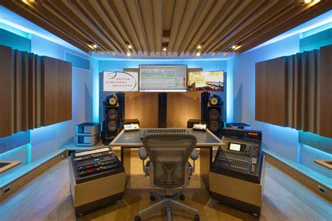 Boston Symphony Orchestra Control Room Wsdg Music Room Design Home