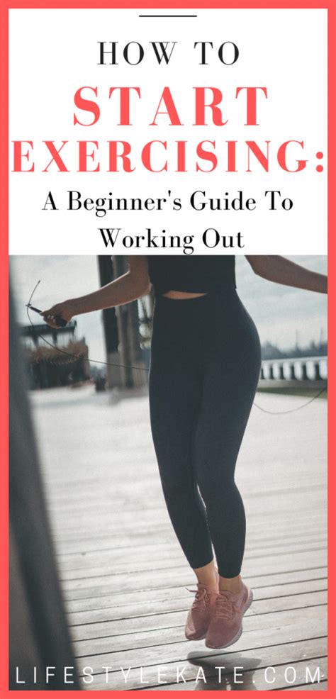How To Start Exercising Beginners Guide Lifestyle Kate