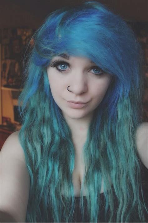 Turquoise Ombre Hair Green Hair Blue Hair Blue Green Turquoise Hair