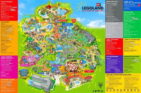 Legoland California Resort Map Road Map Of Mississippi With Cities