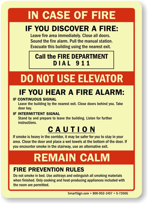 Take 20% off new in orders by using this jigsaw discount code. In Case Of Fire Call 911, Do Not Use Elevator Sign