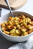 Easy Roasted Lima Beans - Bless This Meal