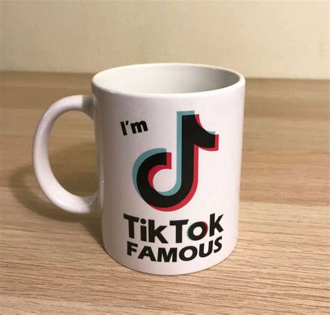 Im Tiktok Famous Tik Tok White Ceramic Coffee Mug 11oz Etsy