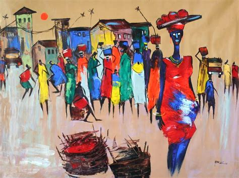 African Art Painting
