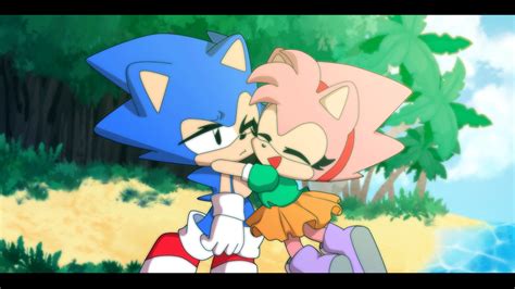 By Planetfreedom Sonic Amy Rose Sonic And Amy