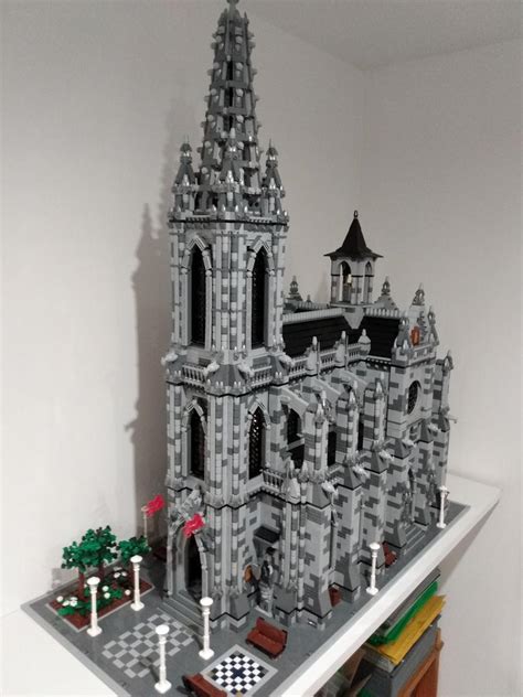 Lego Moc Modular Cathedral By Dasfelixle Rebrickable Build With Lego