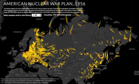 Mapping The Us Nuclear War Plan For 1956 Restricted Data