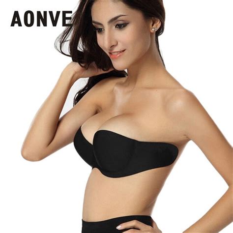 Sexy Women Padded Bras Strapless Bra Backless Invisible Bras For Dress