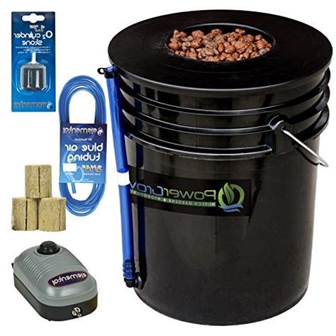 Deep Water Culture Hydroponic Bucket Kit 5 Gallon