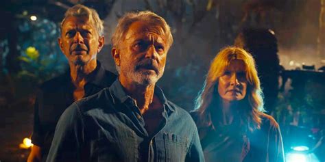 Jurassic World Dominion Trailer Reveals Return Of Alan Grant OG Cast