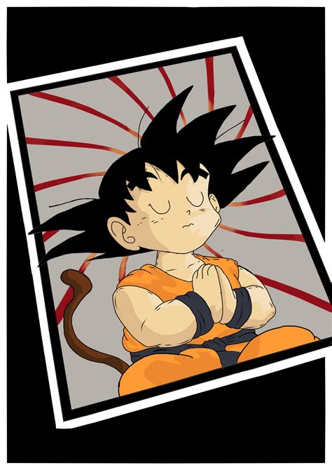 Goku Kid Engpau Illustrations Art Street