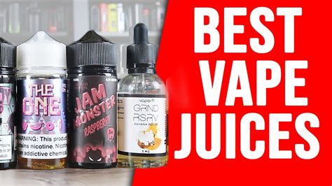 Well, pick up this juice if you want. TOP 10 BEST VAPE JUICES FOR 2019 - YouTube