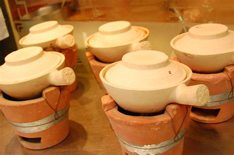 Cook on clay flameware cooking pots are made with a flameproof clay that is designed to withstand extreme temperatures. Clay pot cooking - Wikiwand