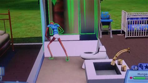 Sims 3 Glitch Toddler Taking A Bath Youtube