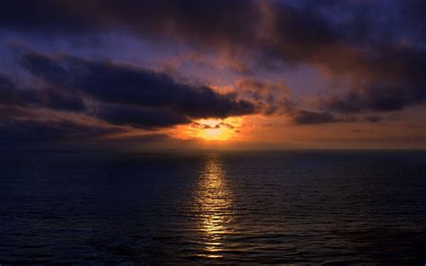 Free Download Sunset Over Ocean Wallpaper 1920x1200 1920x1200 For