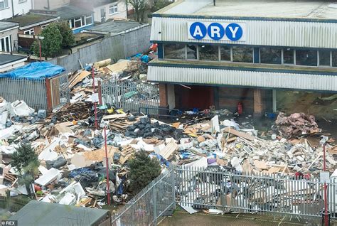 Travellers Turn Abandoned London Retail Centre Into An Illegal Dumping