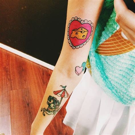 Melanie martinez got this tattoo of a pink gumball machine on the center of chest from her favorite artist lauren winzer in january 2016. Pin on Melanie Martinez