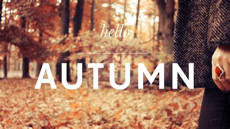 Hello Autumn Hello