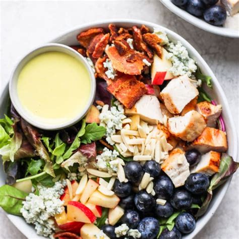 Buffalo Chicken Mason Jar Salad Fit Foodie Finds