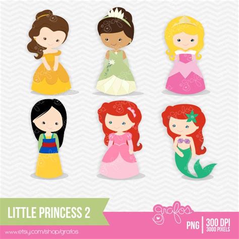 Little Princess 2 Digital Clipart Princess Digital