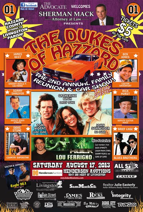 Events The Dukes Of Hazzard