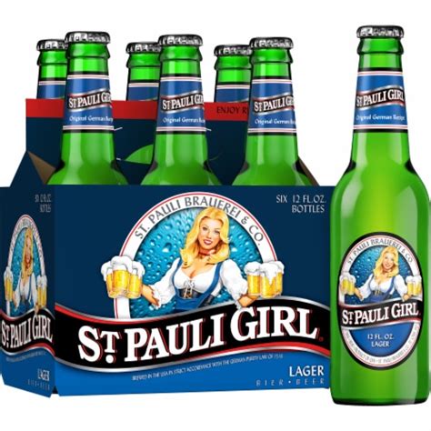 st pauli girl lager beer 6 bottles 12 fl oz ralphs