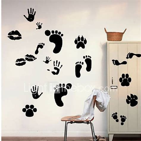 Feet Footprint Removable Wall Sticker Vinyl Decal Floor