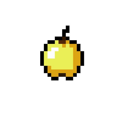 Pixilart Minecraft Golden Apple By Lord Vortech