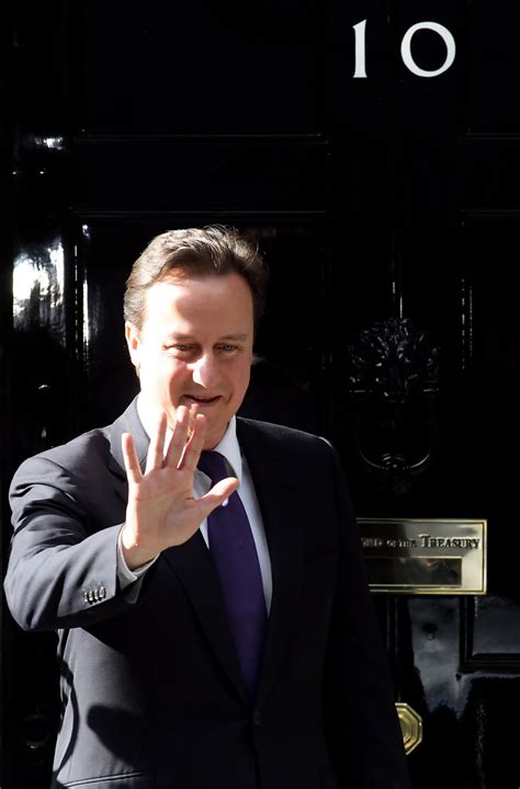 David Cameron Welcomes Lady Thatcher To Downing Street Zimbio