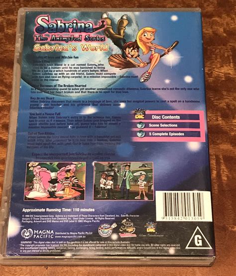 Sabrina The Animated Series Sabrinas World Dvd Rare R4 Ebay
