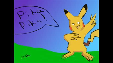 Evil Pikachu Speedpaint Pokemonexe Concept Art Youtube