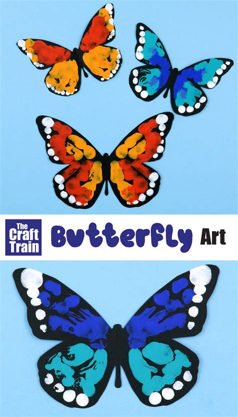 Caroline Arnold Art And Books Butterfly Symmetrical Painting Craft