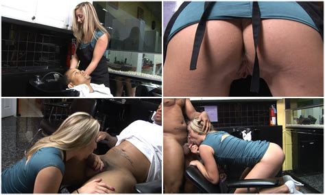 Black And Interracial By Hunterotic Blonde Hairdresser Fucked By Bbc Part 1