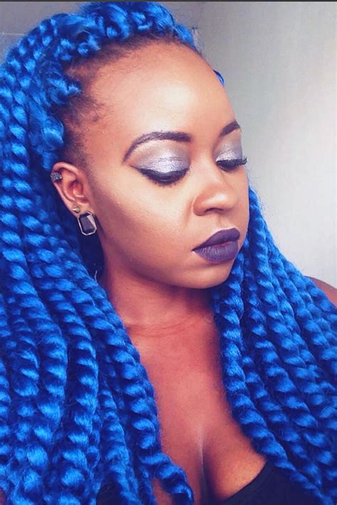 When constructing a hairstyle like this, it's important to add a product. Crochet Braid Hairstyles - Essence