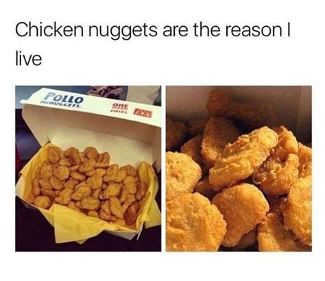 Pin By Lily On True Funny Food Memes Food Chicken Nuggets