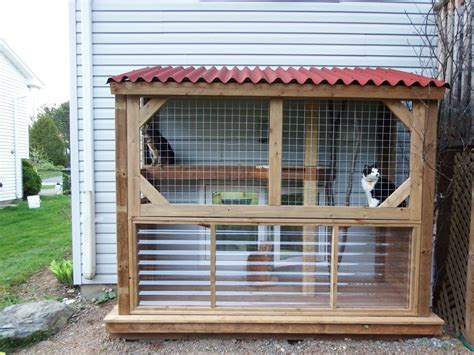 Our Diy Catio Diy Cat Enclosure Outdoor Cat Enclosure Cat Enclosure