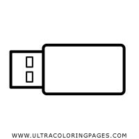 Dibujo De Memoria Usb Para Colorear Ultra Coloring Pages