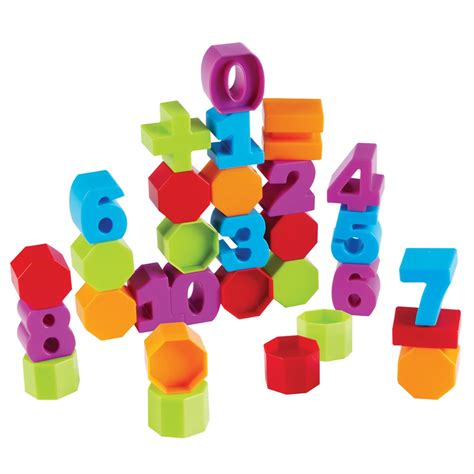 Counting And Number Building Blocks Number And Color Recognition