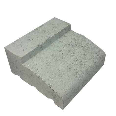 National Masonry Concrete Grey Block Half Height Sill Solid 2040
