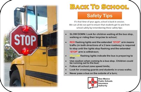 Back To School Safety Tips 2017