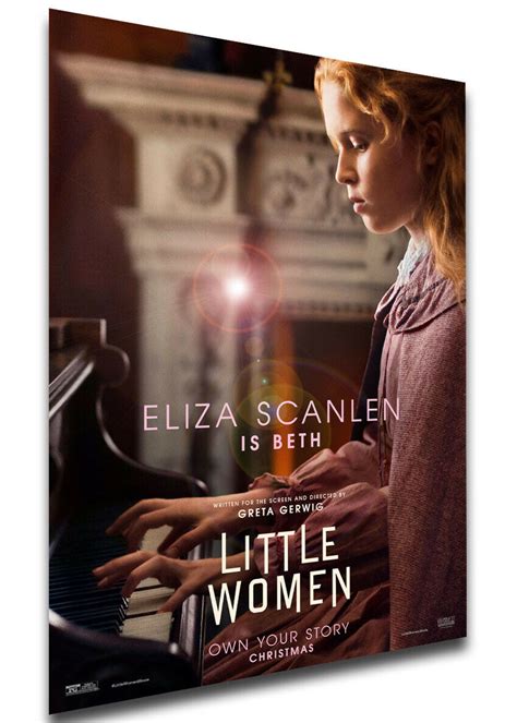 Poster Sa0219 Locandina Little Woman Beth Eliza Scanlen
