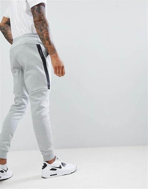 Nike Tech Fleece Joggers In Grey In Gray For Men Lyst