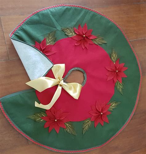 Saia Para Árvore De Natal 70cm No Elo7 Artes Da Branca 147e376