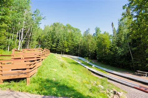 Alpine Slide And Mountain Tram At Lutsen Mountains Wander The Map