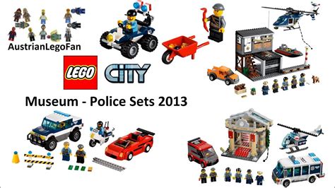 All Lego City Museum Break In Police Sets 2013 Lego Speed Build