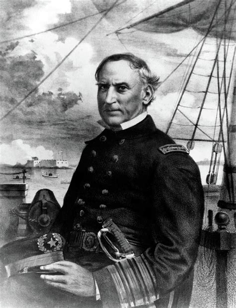 David Farragut American Naval Hero Photograph By Science Source