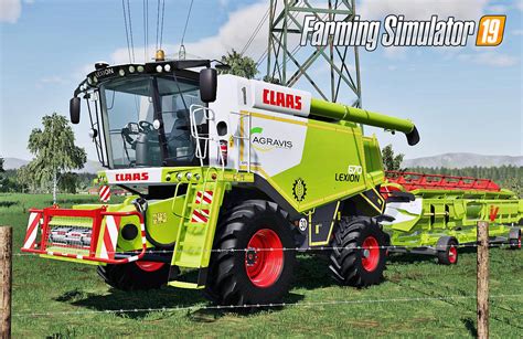 Claas Lexion 600 Series V1000 Fs19 Farming Simulator